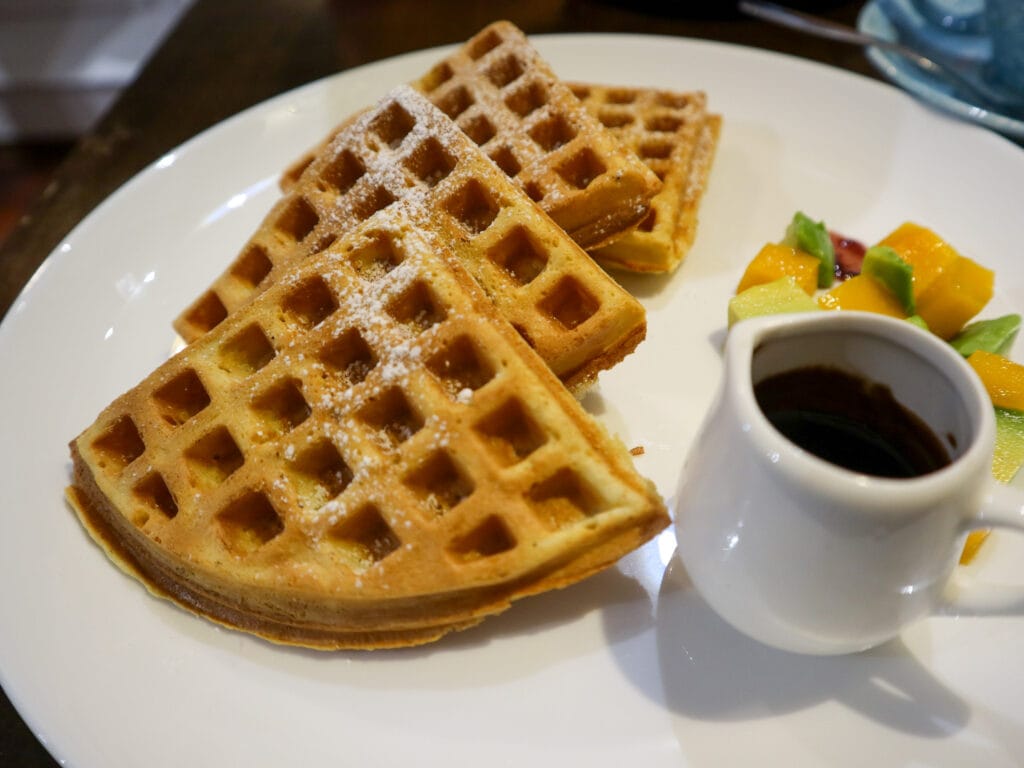 gluten free waffles in Hanoi from Gluten Free Gourmet