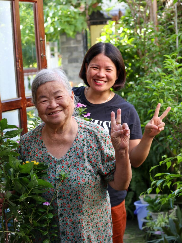 Nhi and Bha Tu, owners of Charming Homestay Hoi An