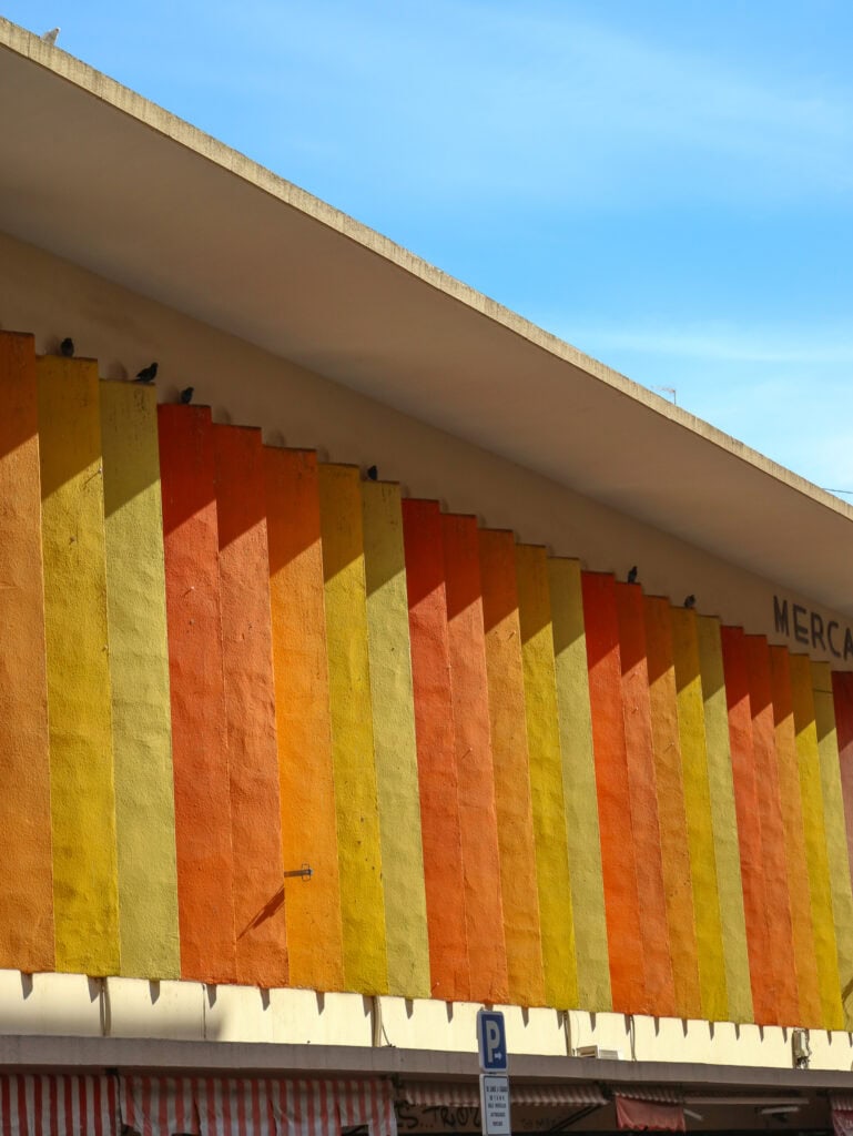 outside of Ruzafa Market in Valencia