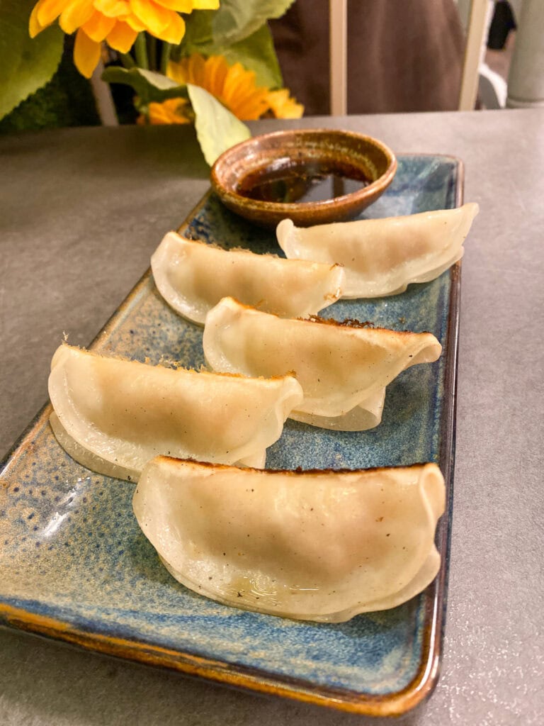 gluten free gyoza in valencia