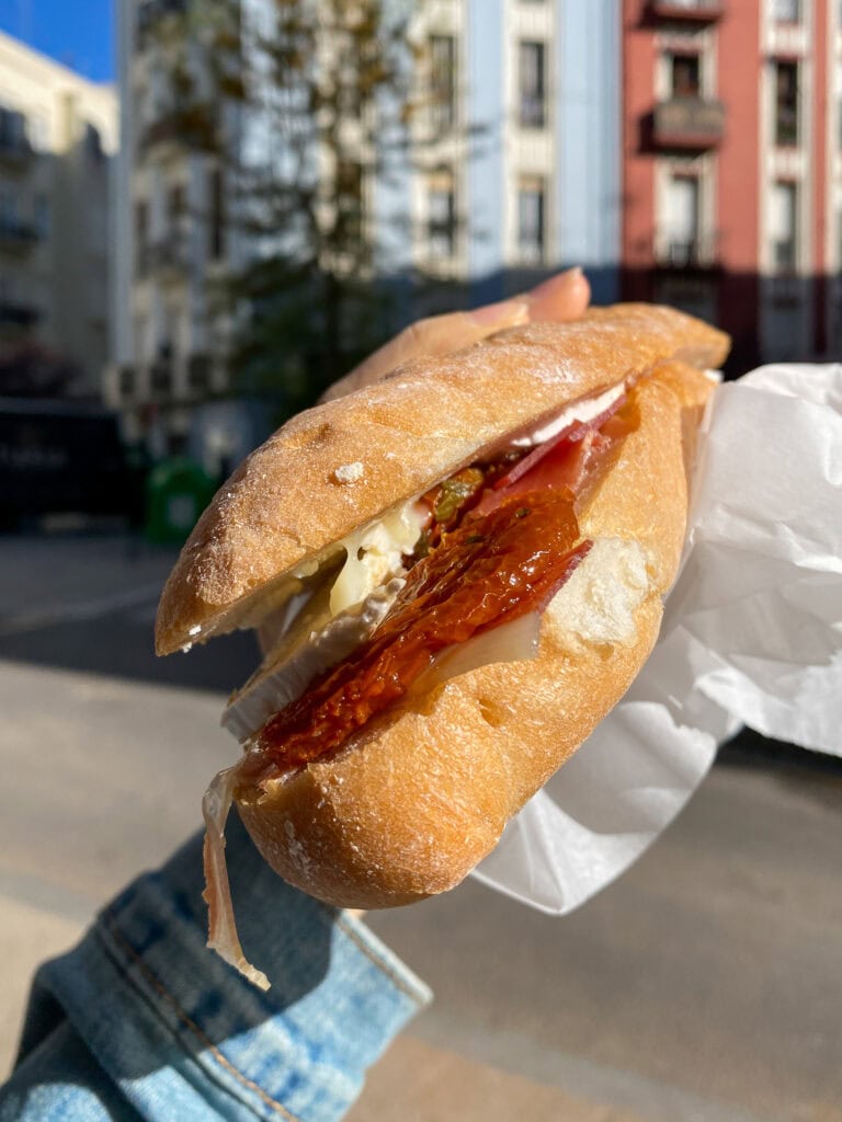 gluten free sandwich in valencia
