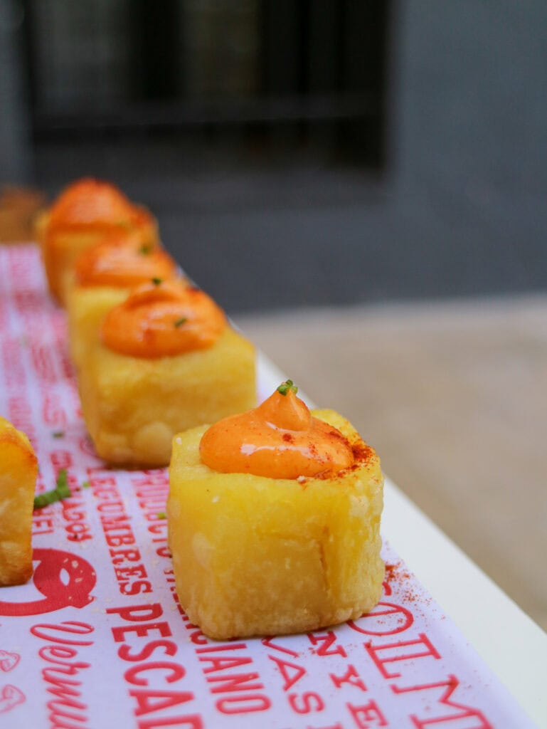 patatas bravas from lalola in valencia