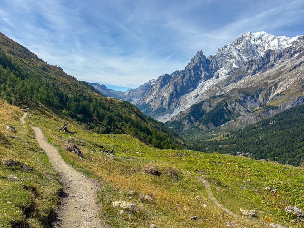 Tour du mont blanc trail.