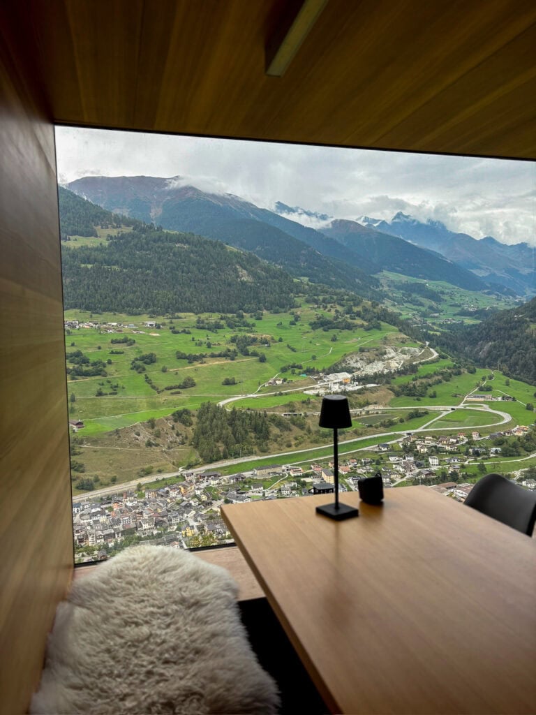 Chalet along the TMB.