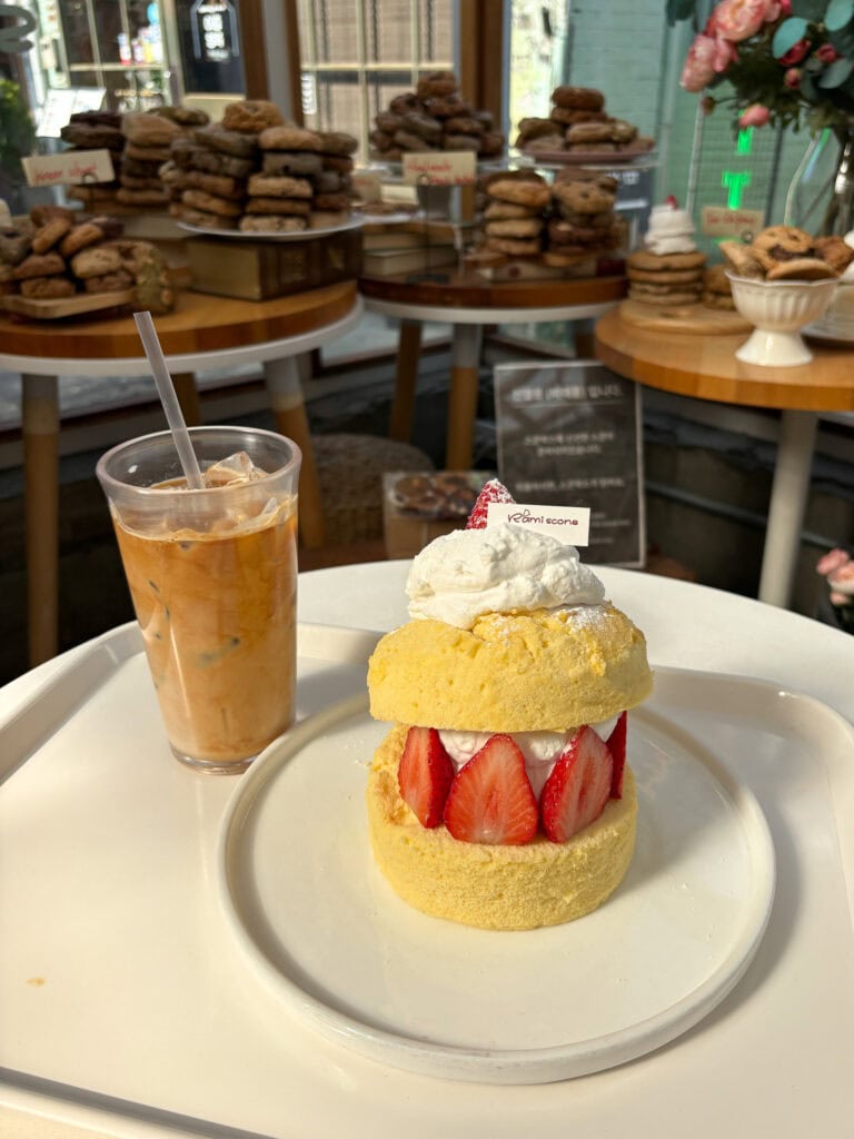 strawberry souffle cake