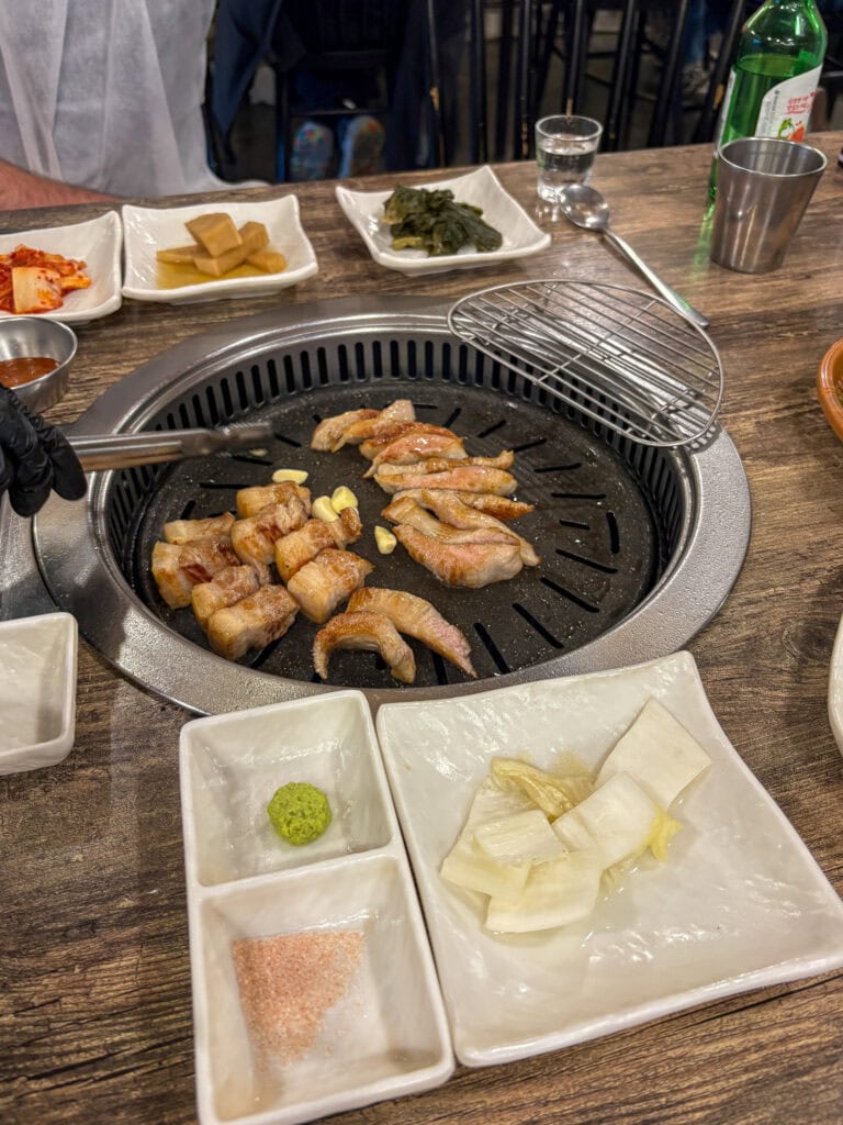 Korean BBQ at 853 in Seoul 