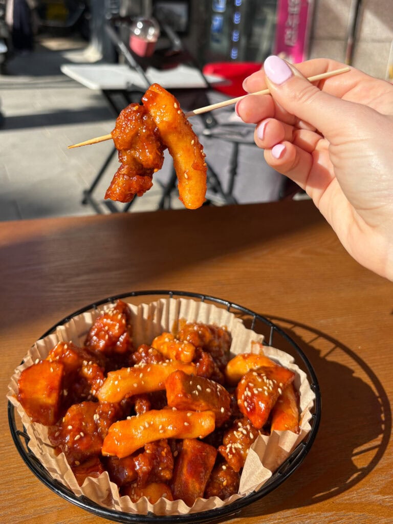 gluten free fried chicken in seoul south korea