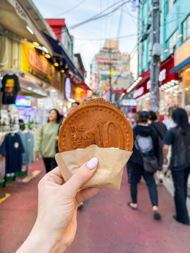 gluten free 10 won cake in Seoul