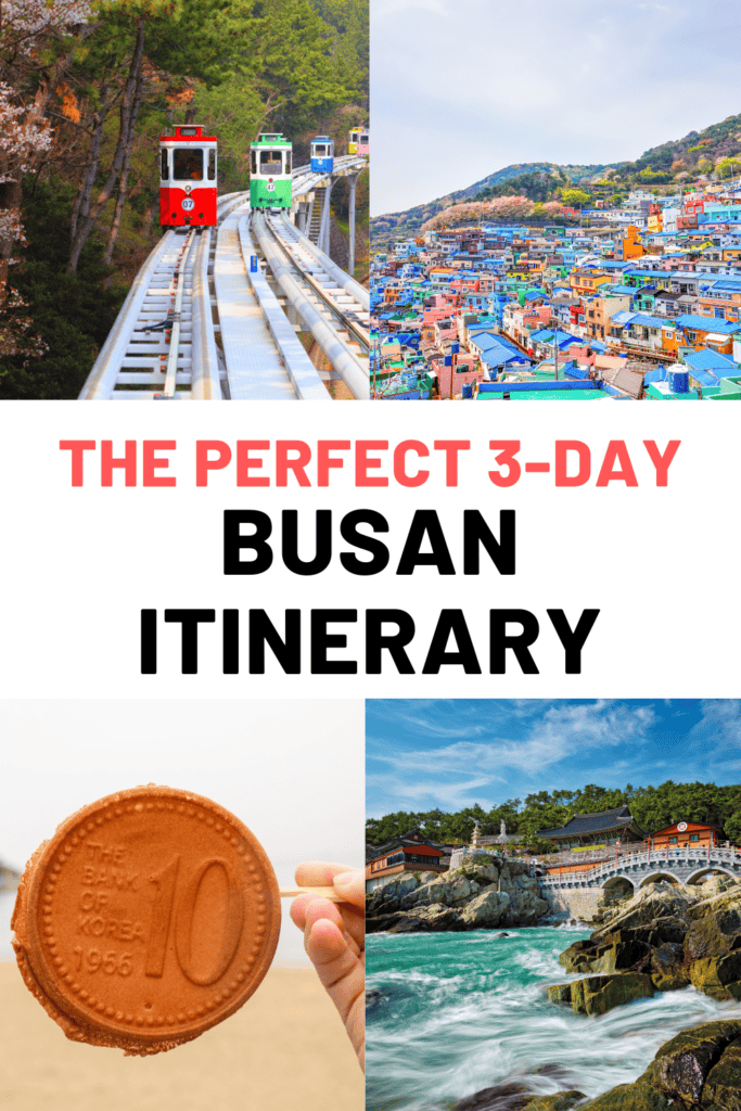 This three days in Busan itinerary has everything you want: spas, seafood markets, cultural villages, and strategic transport planning!